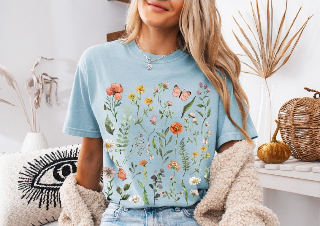 Wildflower Whimsy T-shirt