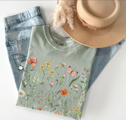 Wildflower Whimsy T-shirt