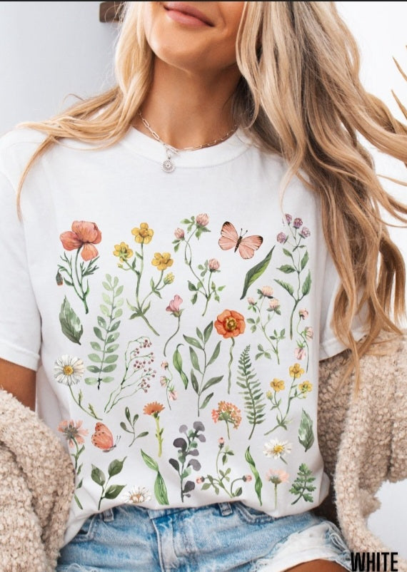 Wildflower Whimsy T-shirt