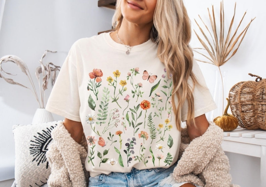 Wildflower Whimsy T-shirt