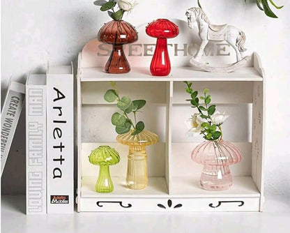 Mushroom Mirage 5pc Vases