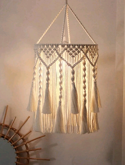 Boho Tassel Pendant Lamp