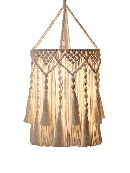 Boho Tassel Pendant Lamp