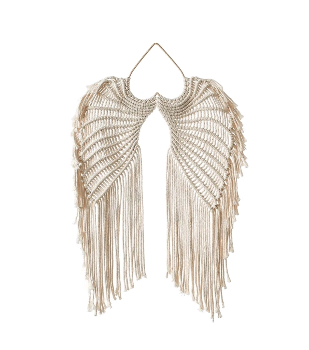 Guardian Angel Macrame Wings