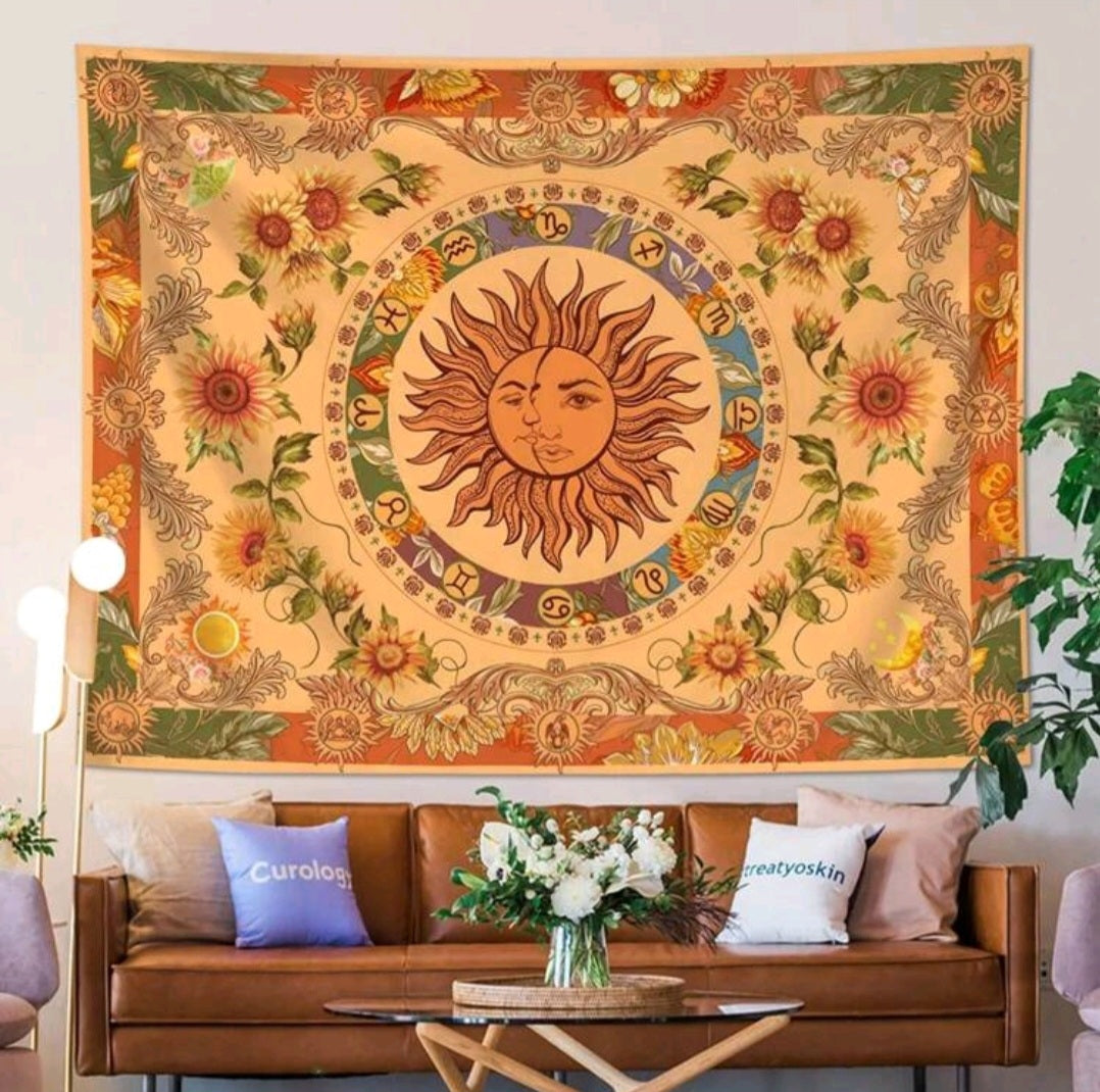 Vintage Bohemian Tapestry