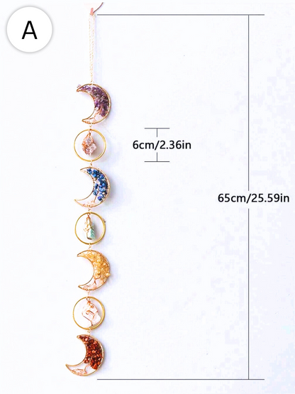 Chakra Crystals Wall Decor