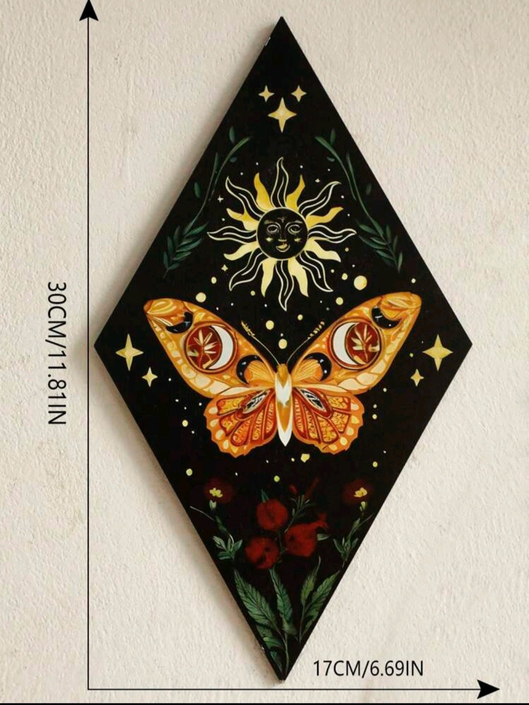 Butterfly Trilogy Wall Hangings