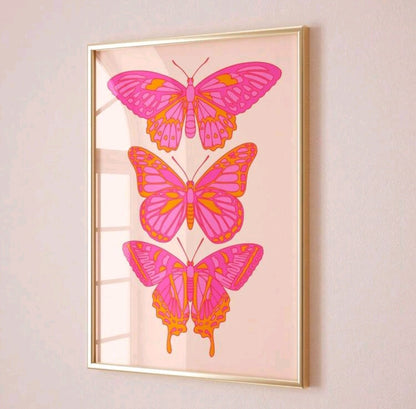 Butterfly Totem Canvas