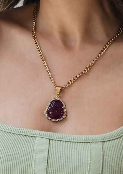 Happy Buddha Necklace