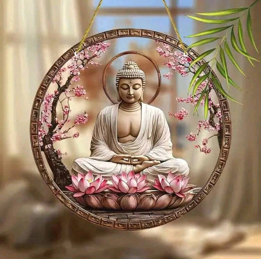 Zen Buddha Suncatcher