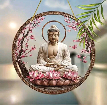 Zen Buddha Suncatcher