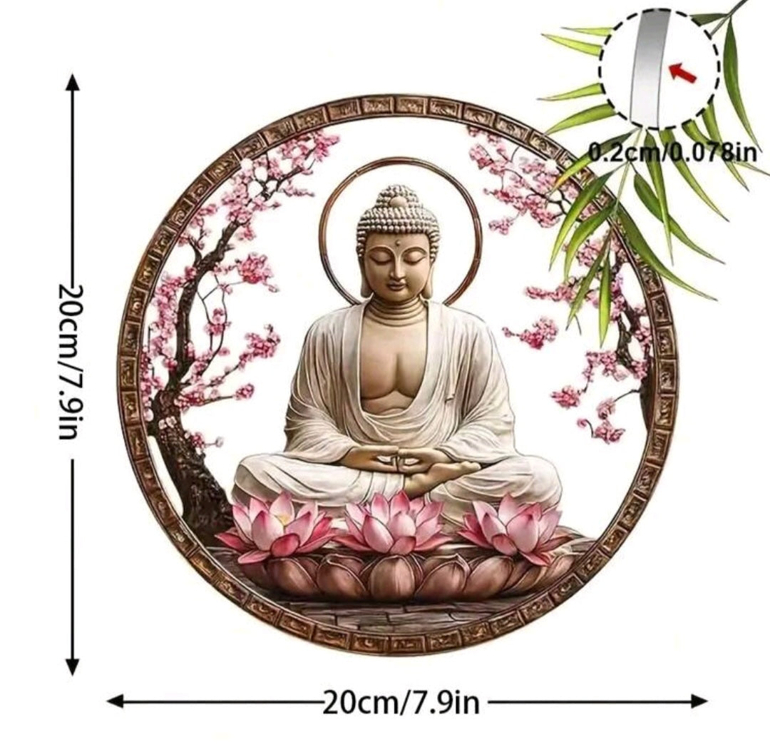 Zen Buddha Suncatcher