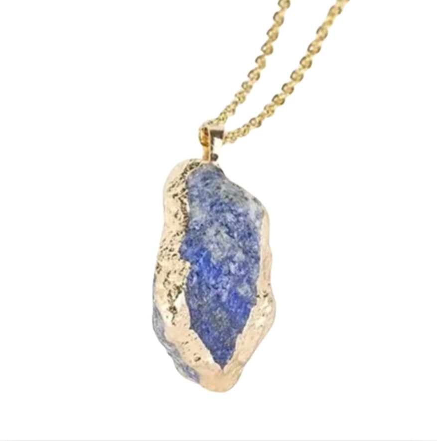 Raw Crystal Pendant Necklace