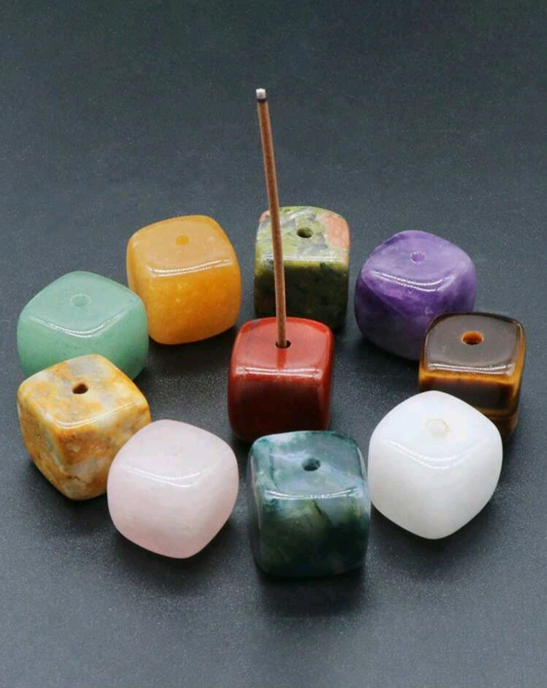 Natural Stone Incense Holder