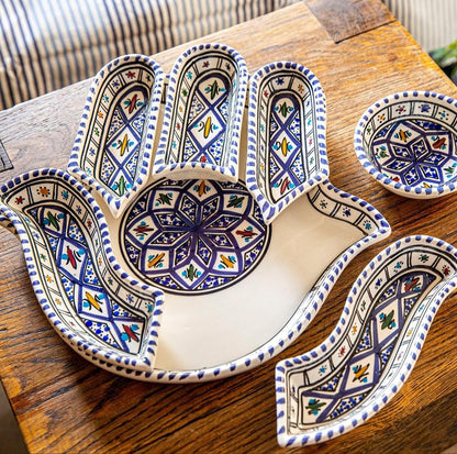 Hamsa Dip & Serving Set